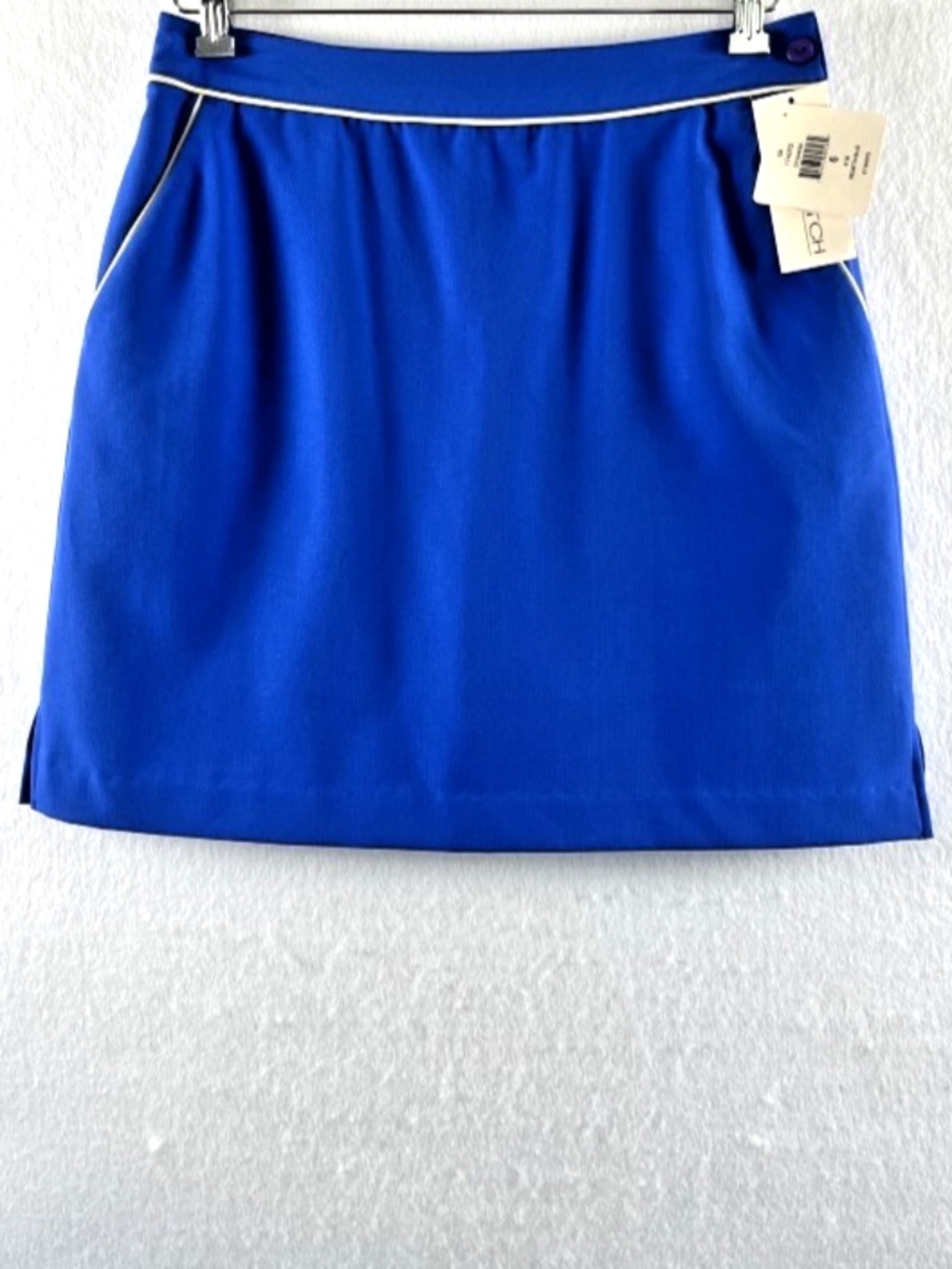 NEW EP Pro Stretch St Barts Golf Tennis Skort Regatta Bl Sz 6 Sporty Athleisure